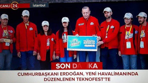 TEKNOFESTde Türkiye Şampiyonu Roket Takımı Muğla´dan