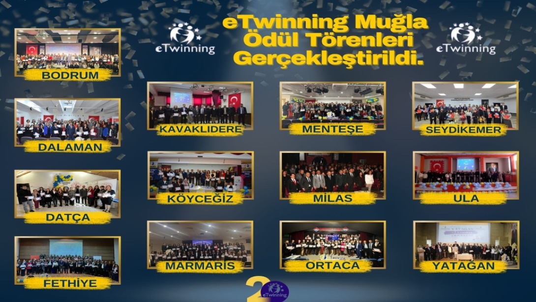 eTwinning KALİTE ETİKETİ ÖDÜL TÖRENLERİ MUĞLA'MIZDA COŞKUYLA GERÇEKLEŞTİRİLDİ 