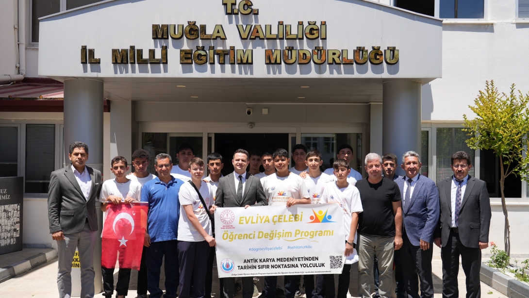 EVLİYA ÇELEBİ ÖĞRENCİ DEĞİŞİM PROGRAMI KAPSAMINDA ŞANLIURFA'DAN ÖĞRENCİLER İLİMİZİ ZİYARET ETTİ