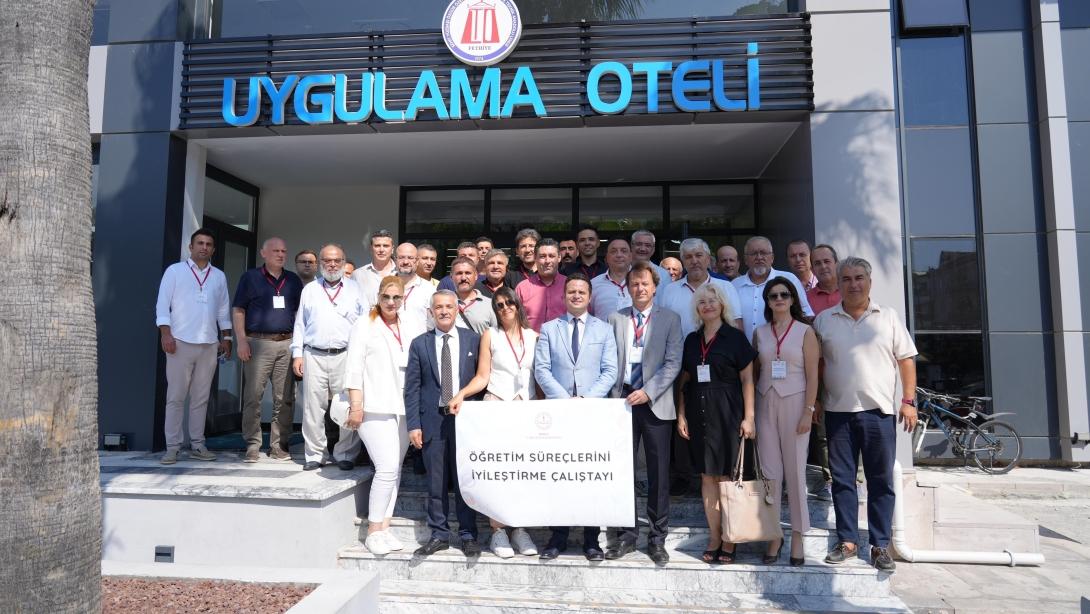 ORTAÖĞRETİMDE ÖĞRETİM SÜREÇLERİNİ İYİLEŞTİRME ÇALIŞTAYI FETHİYE'DE GERÇEKLEŞTİRİLDİ