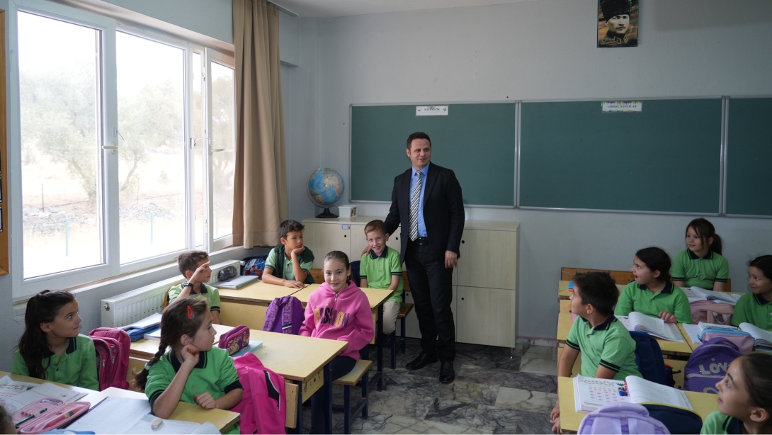 İL MİLLİ EĞİTİM MÜDÜRÜMÜZ EMRE ÇAY, YATAĞAN İLÇEMİZDE OKUL ZİYARETİ GERÇEKLEŞTİRDİ