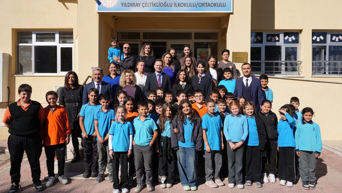 İL MİLLÎ EĞİTİM MÜDÜRÜMÜZ EMRE ÇAY'IN OKUL ZİYARETLERİ DEVAM EDİYOR