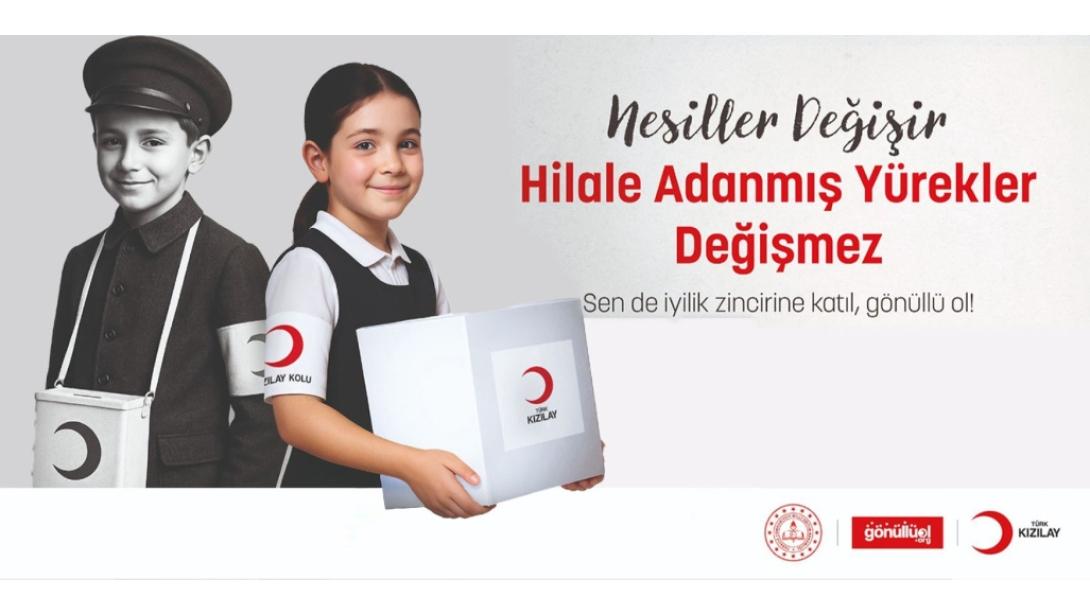 KIZILAY HAFTASI, OKULLARDA